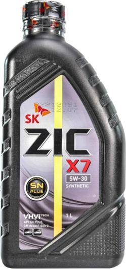 Масло ZIC X7 SAE 5W30 1л, 132675
