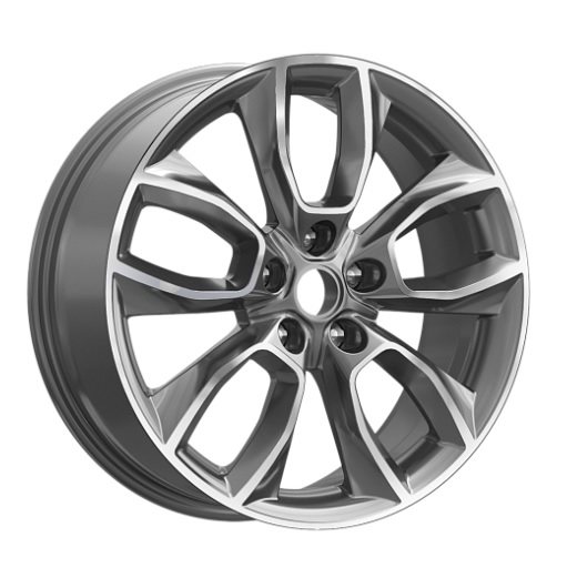 Диск KP001 (18_Karoq) 7*18 45 5*112 57,1 Diamond gloss graphite Premium Series 77553