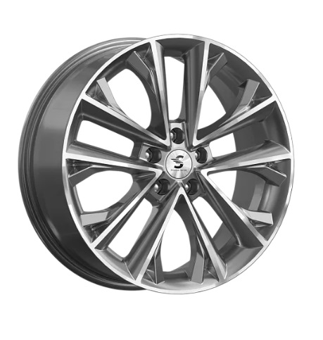Диск KP012 (18_Tiggo 7 Pro) 7*18 33 5*108 60,1 Diamond gloss graphite Premium Series 4200017