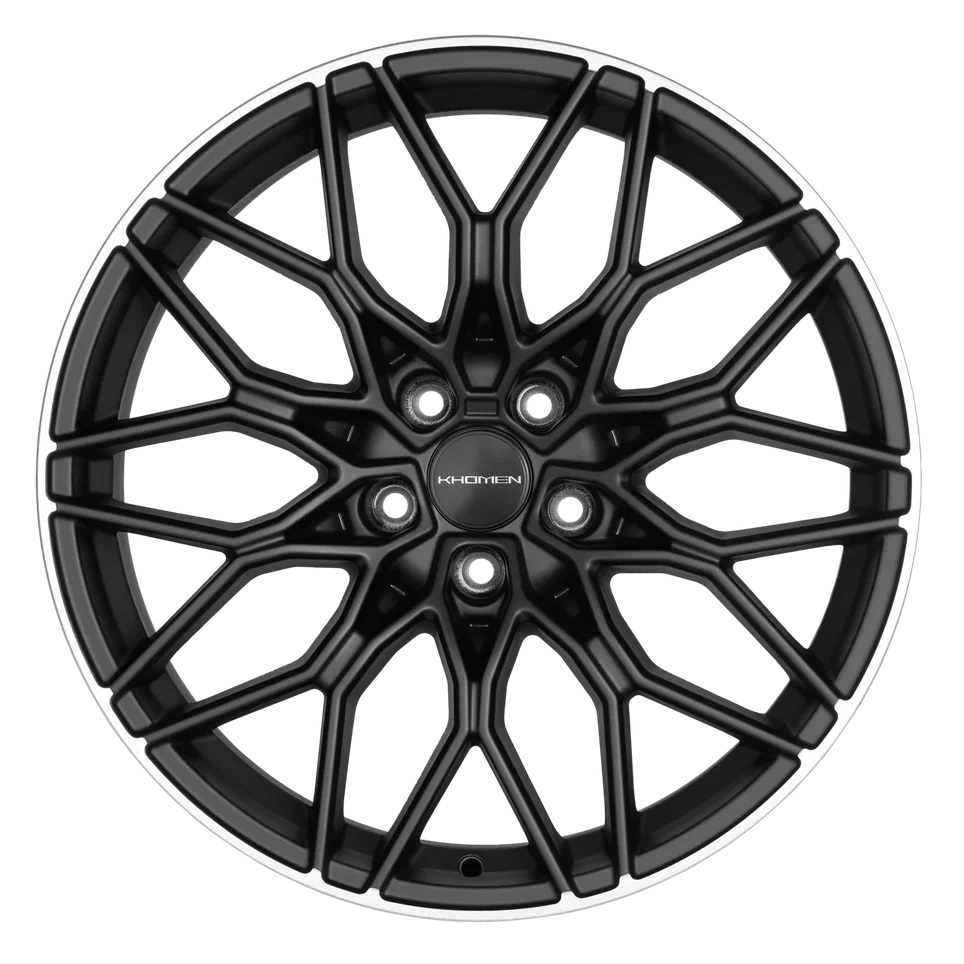 Диск KHW1902 (19_3/4/5/6 series) 9,5*19 40 5*112 66,6 BLACK MATT-MR KHOMEN Wheels KHW190216BMR