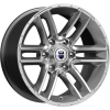 Диск Алгама 8*17 -20 6*139,7 106,1 дарк платинум К&К (КС762-00) 73974