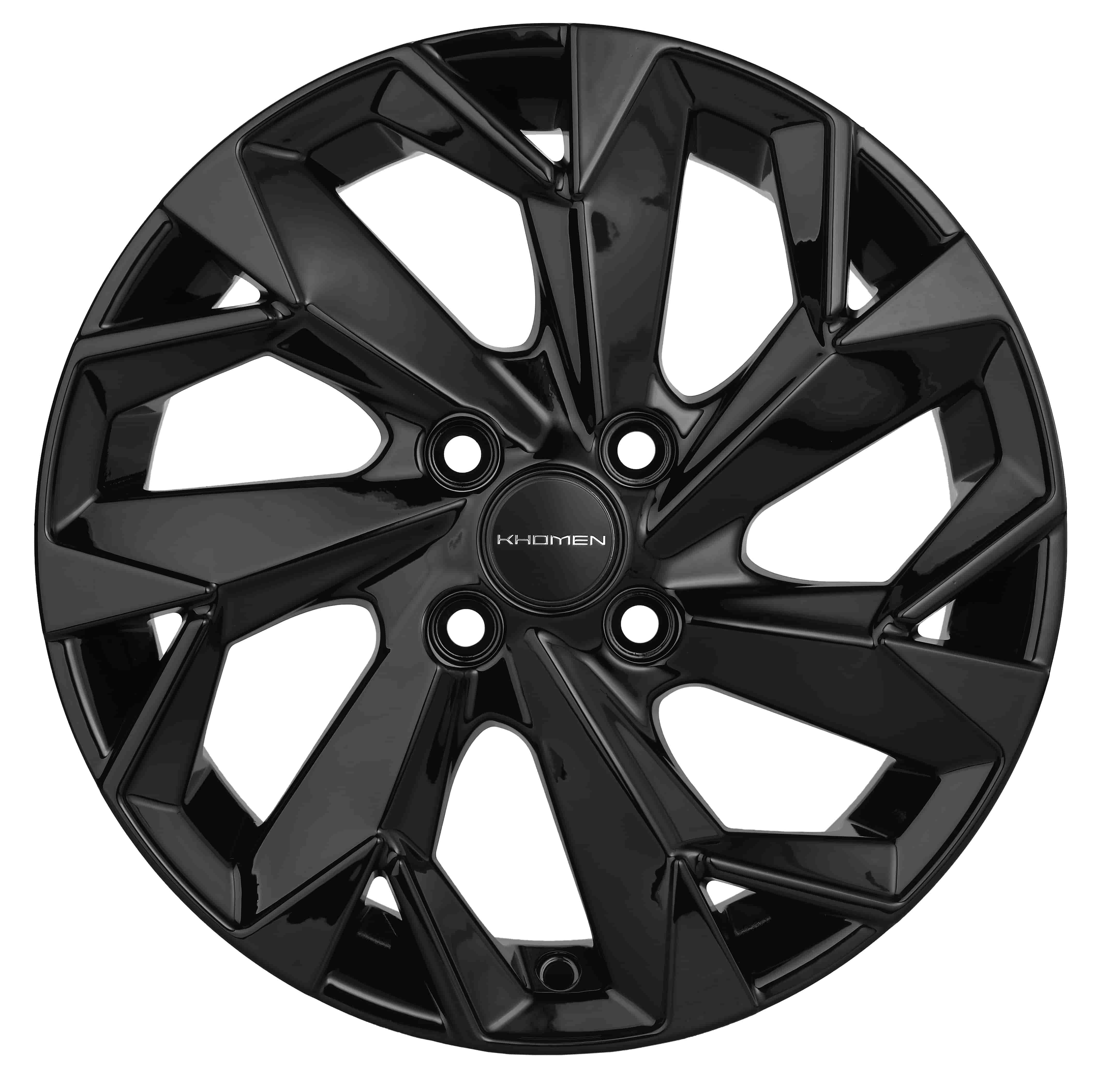 Диск KHW1402 (ZV 14_Accent/Getz/i20 ) 5,5*14 38 4*100 67,1 BLACK KHOMEN Wheels KHW104108