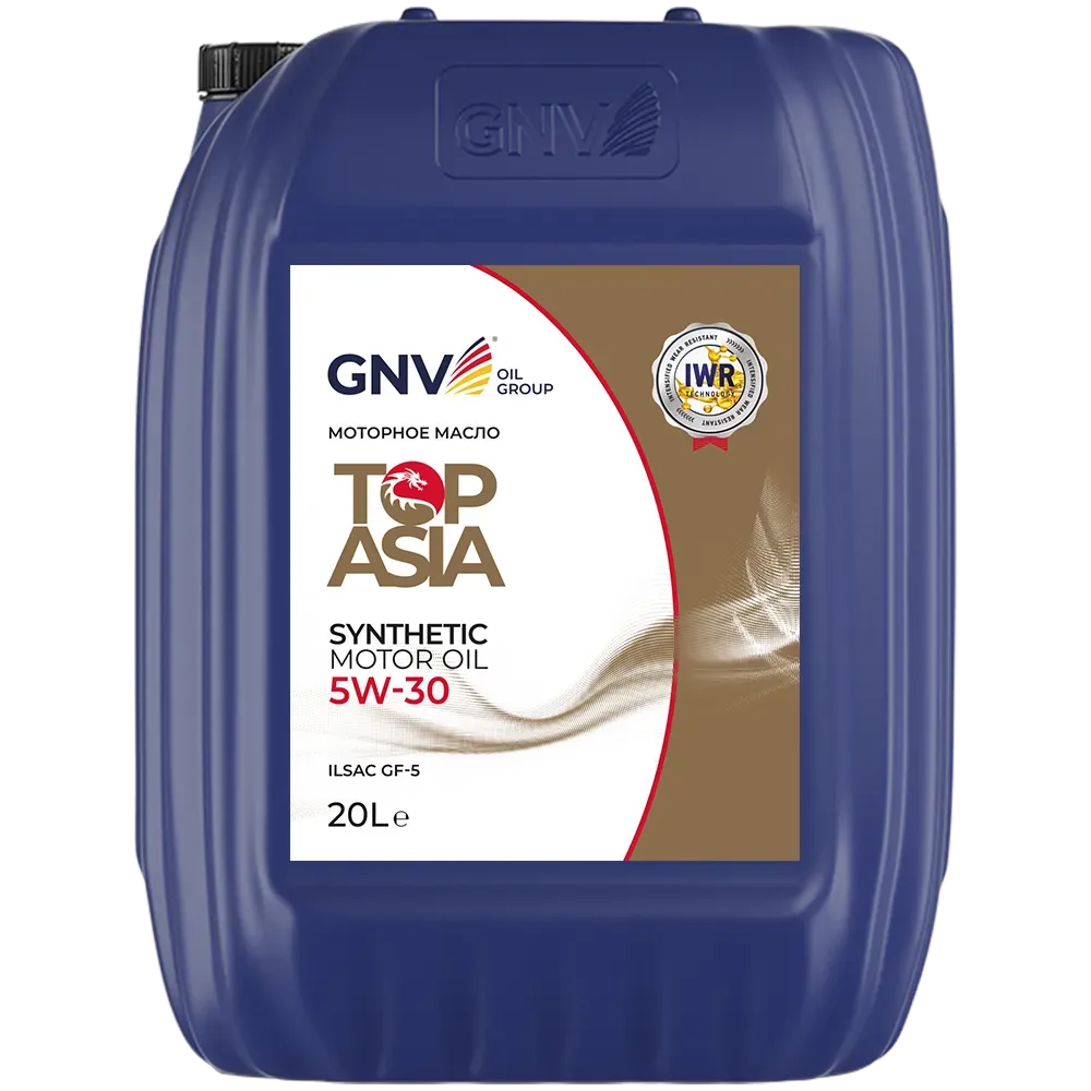 Моторное масло GNV Top Asia 5W30 СИНТ SP/SN+ GF-6A/5 20 л