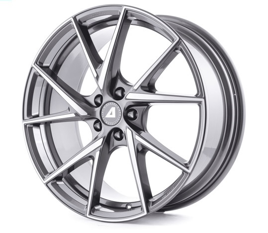 Диск ADX.01 8,5*18 35 5*114,3 70,1 Metallic Platinum Front Polished Alutec ADX1-85835B86-61