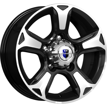 Диск Атлант 7*16 35 5*139,7 98 алмаз черный К&К (КС757-00) 71493