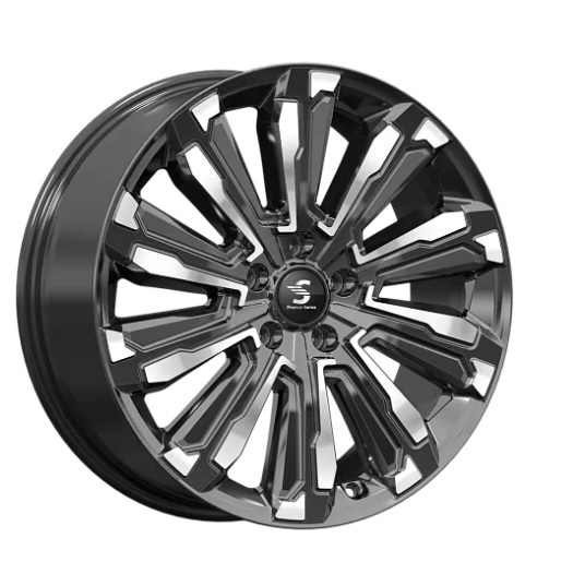 Диск Humber 8*20 45 5*108 67,1 Diamond black gris Premium Series 4361712
