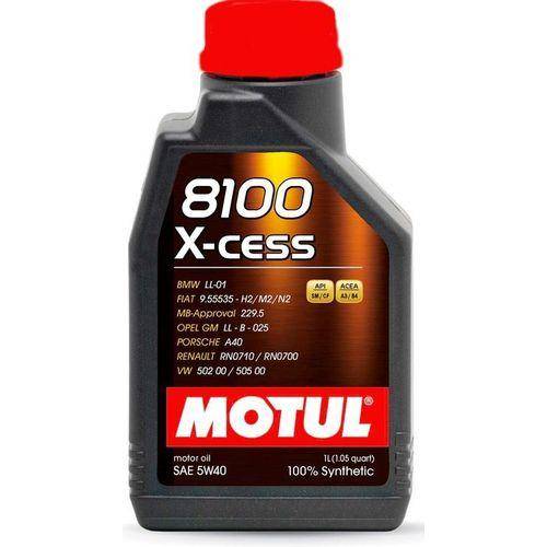 Масло Motul 8100 X-cess SAE 5W40 1л