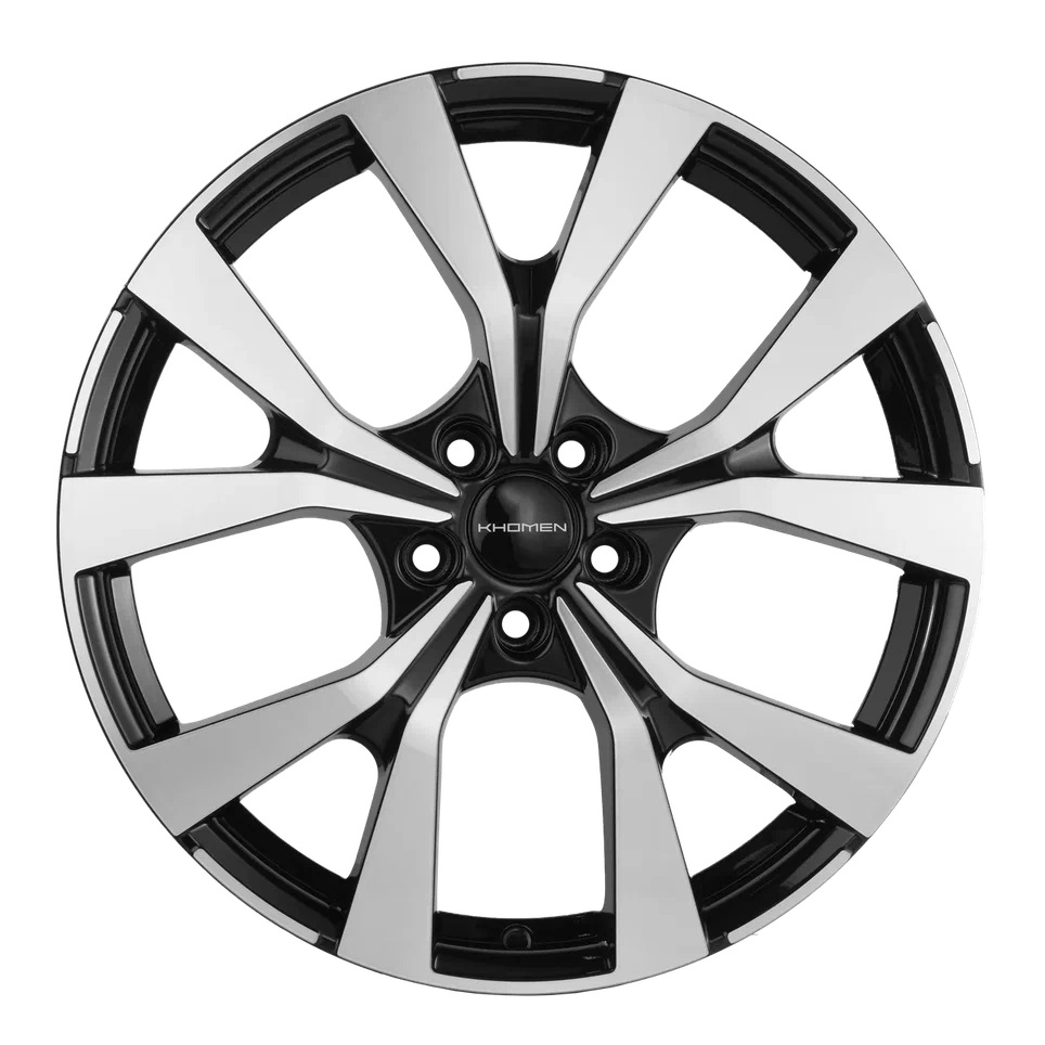 Диск KHW1906 (EXEED VX/TXL/LX) 7*19 36 5*108 65,1 BLACK-FP KHOMEN Wheels KHW190601BLF