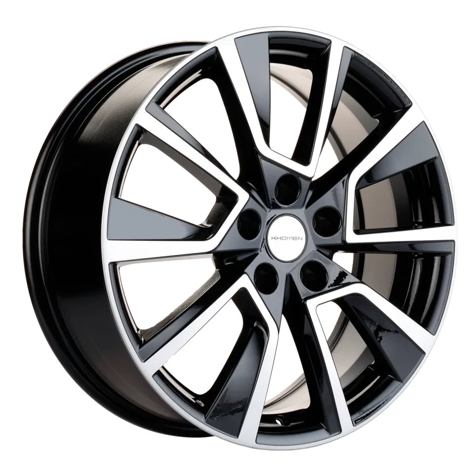 Диск KHW1802 (ZV 18_Kodiaq/Tiguan/Audi Q3) 7*18 43 5*112 57,1 BLACK-FP KHOMEN Wheels KHW102402