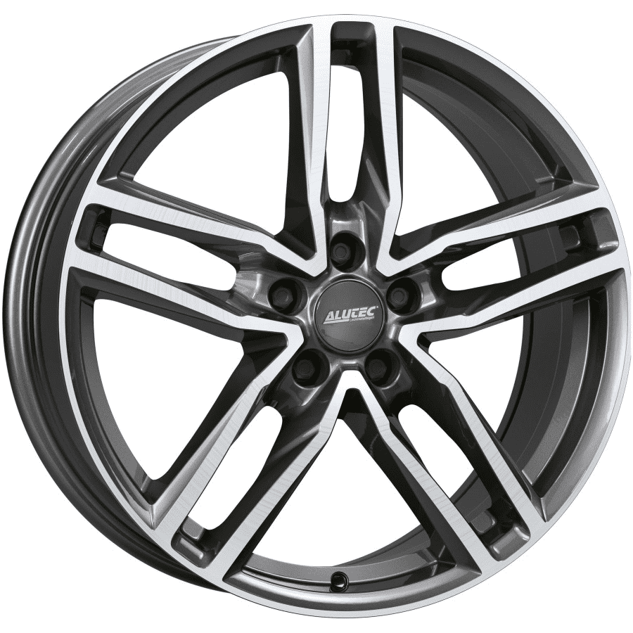 Диск Ikenu 8*18 38 5*114,3 70,1 Graphite Front Polished Alutec IKE80838B82-9