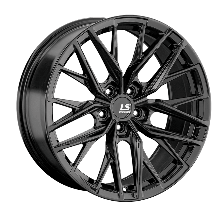 Диск LS RC81 8,5*19 30 5*114,3 67,1 BK LS Flow Forming конус