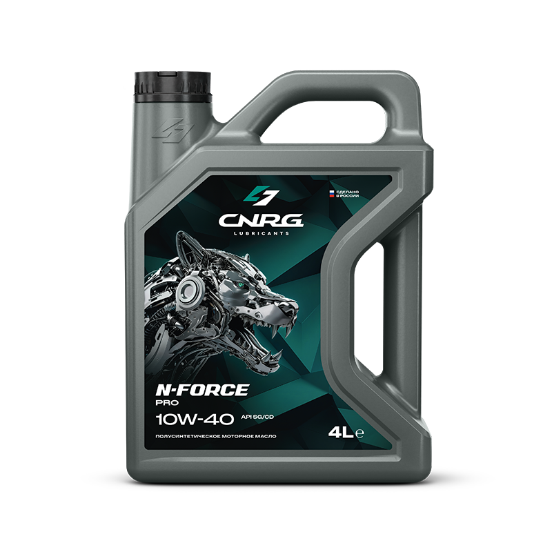 Моторное масло C.N.R.G. N-Force Pro 10W-40 SG/CD п/син (НФ) 4 л