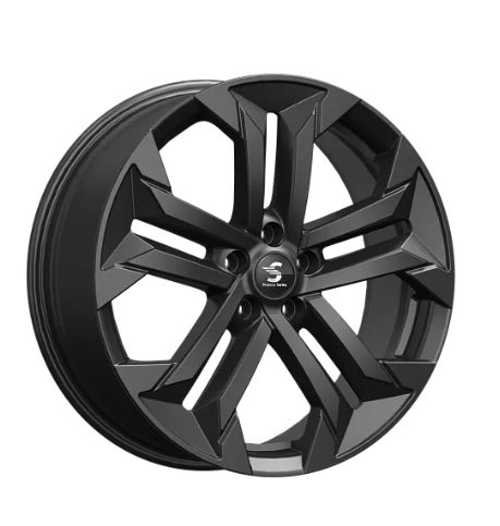 Диск KP015 (19_Geely Tugella) 7,5*19 46 5*108 63,35 Fury black Premium Series 79582