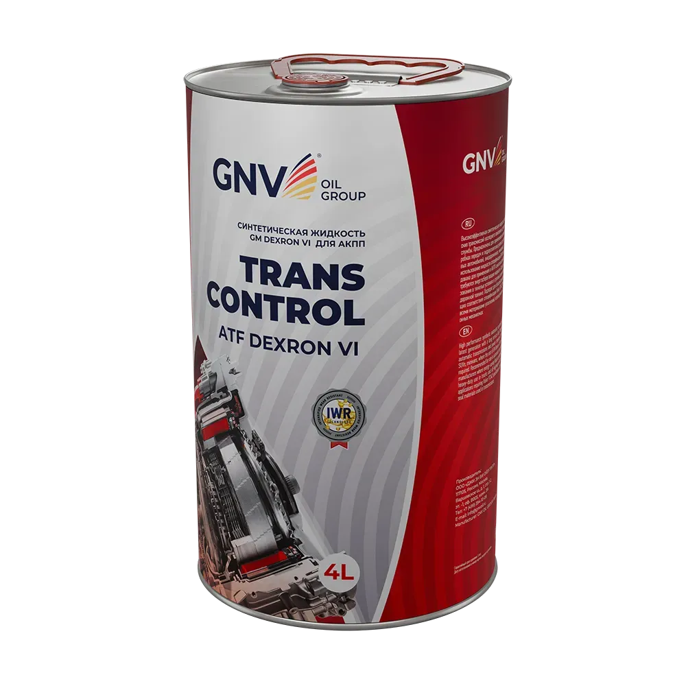 Жидкость для АТ GNV Trans Control ATF Dexron VI 4 л