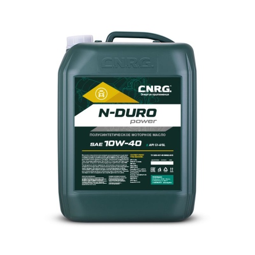 Моторное масло C.N.R.G. N-Duro Power 10W40 CI-4/SL Канистра 20 л