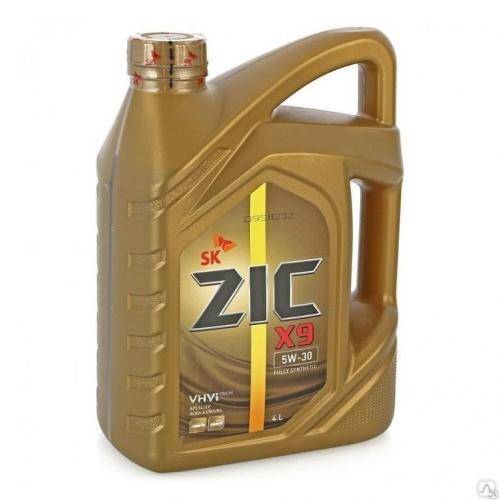 Масло ZIC (XQ) X9 SAE 5W30 4л 27817/162614