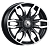 Диск B228 7,5*17 38 6*139,7 100,1 алмаз черный Vector 22804AB