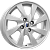 Диск КС695(15_Kalina-Cross) 6*15 33 4*98 58,5 сильвер К&К 66375