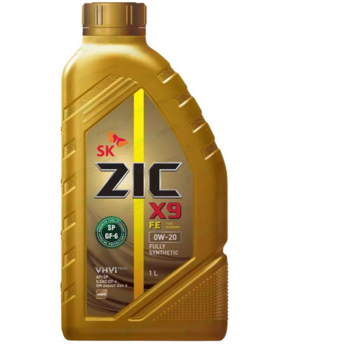 Масло ZIC X9 FE SAE 0W20 1л. A1/B1, A5/B5